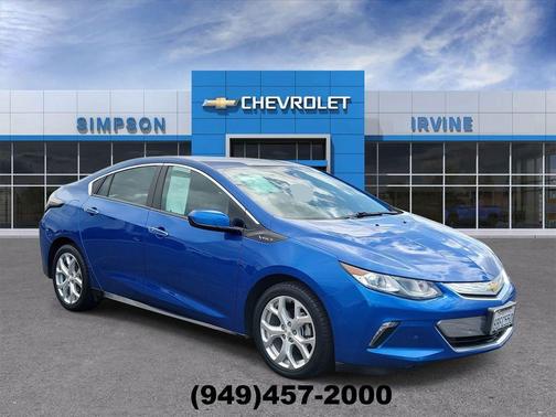 Kinetic Blue Metallic 2018 Chevrolet Volt Premier