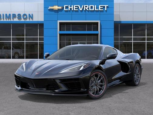 Black 2026 Chevrolet Corvette Stingray w/1LT