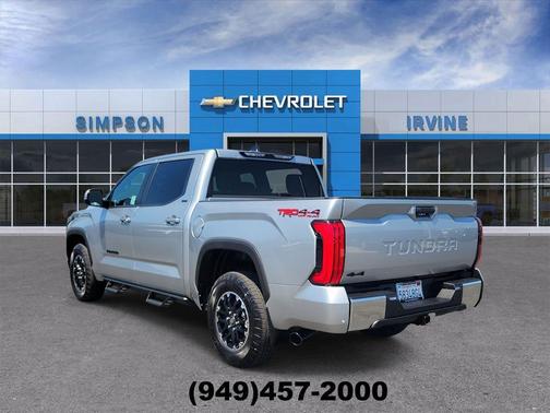 Celestial Silver Metallic 2025 Toyota Tundra SR5