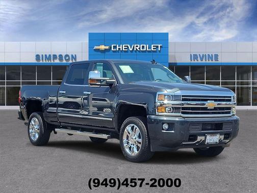 Graphite Metallic 2018 Chevrolet Silverado 2500 High Country