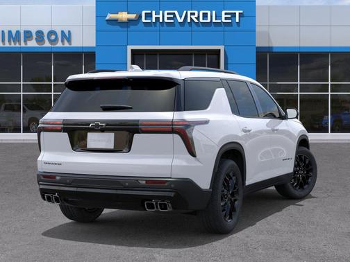 Summit White 2026 Chevrolet Traverse LT