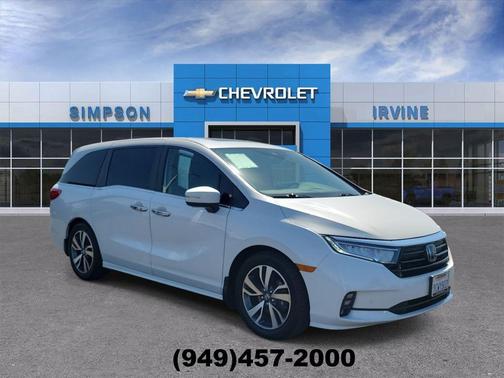 Platinum White Pearl 2023 Honda Odyssey Touring