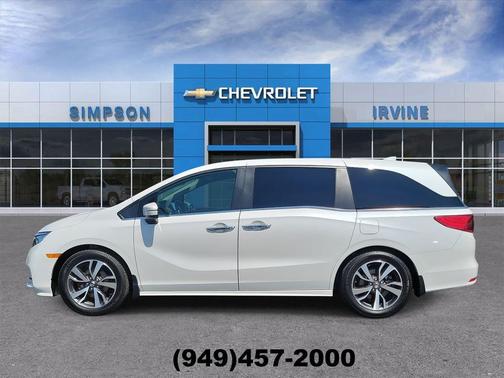 Platinum White Pearl 2023 Honda Odyssey Touring