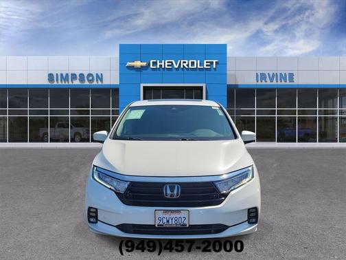 Platinum White Pearl 2023 Honda Odyssey Touring