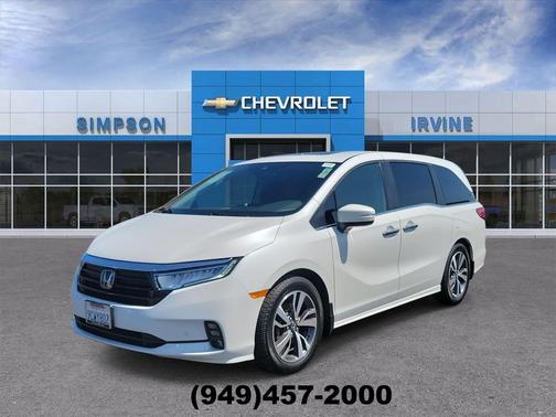 Platinum White Pearl 2023 Honda Odyssey Touring