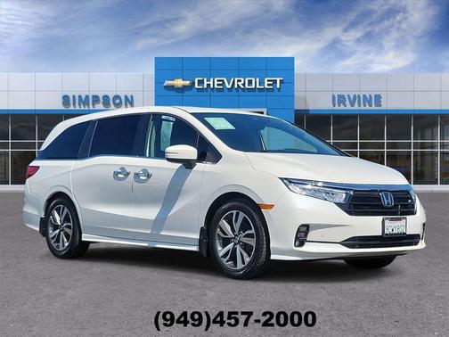 Platinum White Pearl 2023 Honda Odyssey Touring