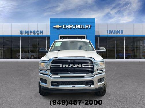 Bright White Clearcoat 2019 RAM 2500 Big Horn Crew Cab 4x4 6'4' Box