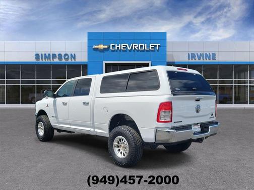 Bright White Clearcoat 2019 RAM 2500 Big Horn Crew Cab 4x4 6'4' Box
