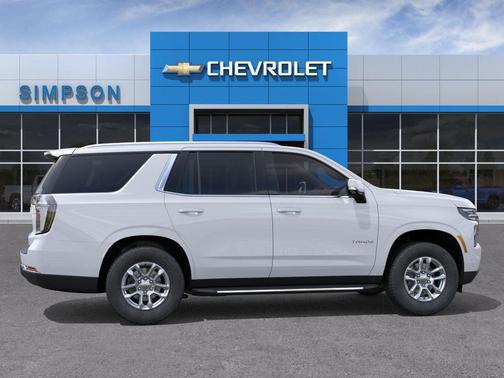 Summit White 2026 Chevrolet Tahoe LT