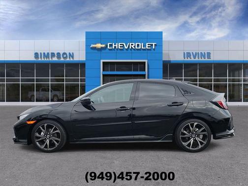 Crystal Black Pearl 2018 Honda Civic Sport Touring