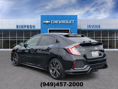 Crystal Black Pearl 2018 Honda Civic Sport Touring