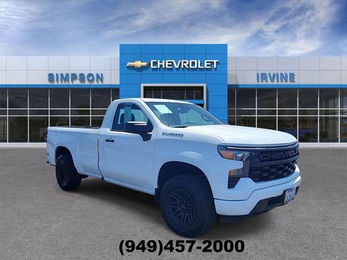 Summit White 2022 Chevrolet Silverado 1500 WT