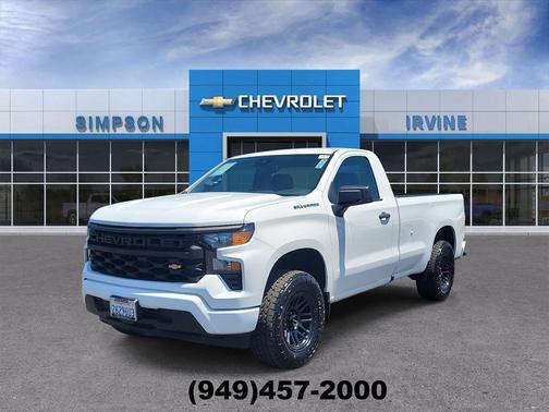 Summit White 2022 Chevrolet Silverado 1500 WT