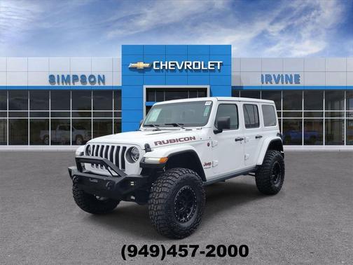 Bright White Clearcoat 2021 Jeep Wrangler Unlimited Rubicon