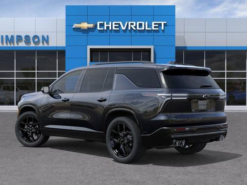 Mosaic Black Metallic 2026 Chevrolet Traverse RS