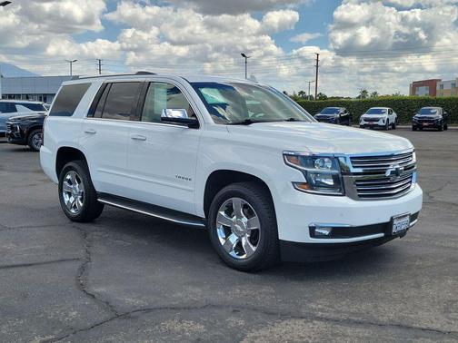 Summit White 2017 Chevrolet Tahoe Premier