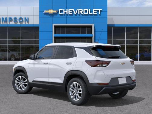 Summit White 2026 Chevrolet Trailblazer LS