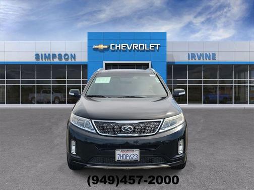 Ebony Black 2015 Kia Sorento SX