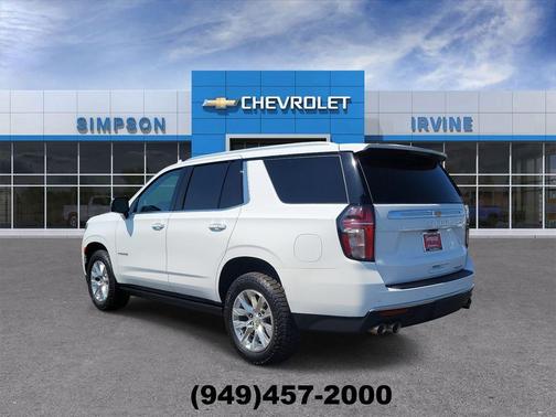 Summit White 2022 Chevrolet Tahoe Premier
