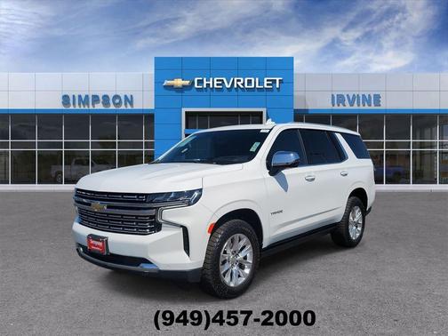 Summit White 2022 Chevrolet Tahoe Premier