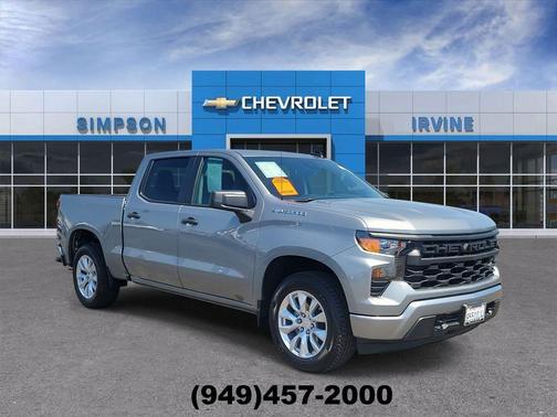 Sterling Gray Metallic 2026 Chevrolet Silverado 1500 Custom