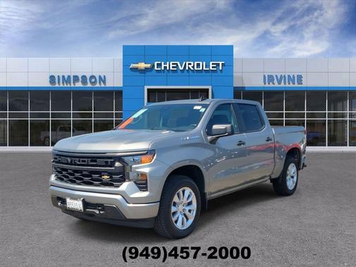 Sterling Gray Metallic 2026 Chevrolet Silverado 1500 Custom