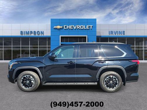 Midnight Black Metallic 2023 Toyota Sequoia SR5