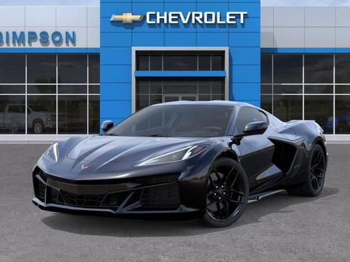 Black 2026 Chevrolet Corvette Z06