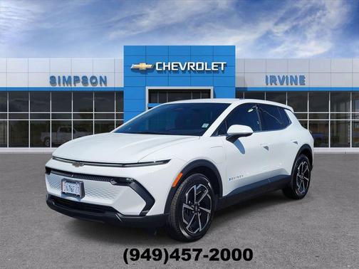 Summit White 2026 Chevrolet Equinox EV LT