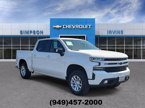 Summit White 2020 Chevrolet Silverado 1500 RST