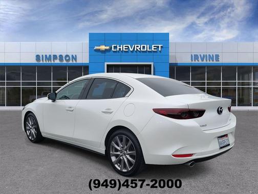 Snowflake White Pearl Mica 2019 Mazda Mazda3 FWD w/Select Package