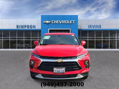 Red Hot 2023 Chevrolet Blazer 2LT