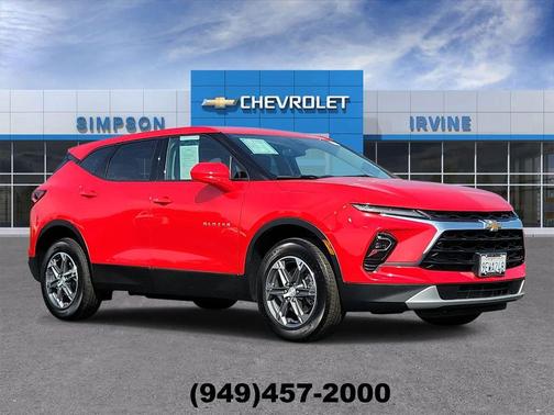 Red Hot 2023 Chevrolet Blazer 2LT