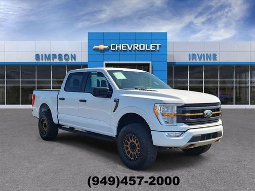 OXFORD WHITE 2022 Ford F-150 Tremor