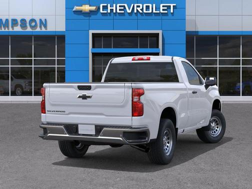 Summit White 2026 Chevrolet Silverado 1500 WT