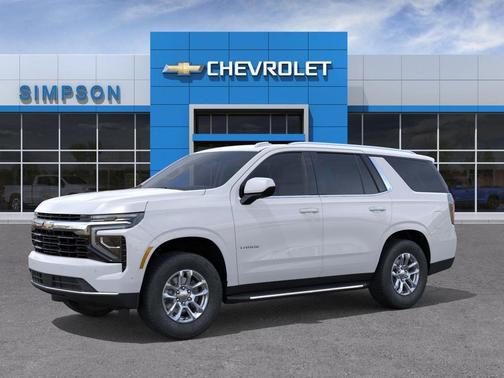 Summit White 2026 Chevrolet Tahoe LS
