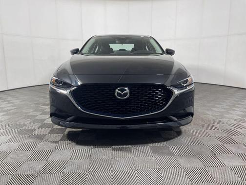 Jet Black Mica 2026 Mazda Mazda3 FWD w/Preferred Package