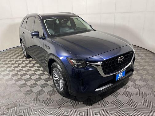 Deep Crystal Blue Mica 2024 Mazda CX-90 3.3 Turbo Preferred Plus