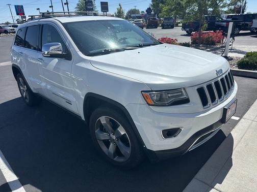 Bright White Clearcoat 2014 Jeep Grand Cherokee Limited