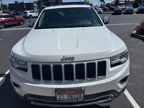 Bright White Clearcoat 2014 Jeep Grand Cherokee Limited