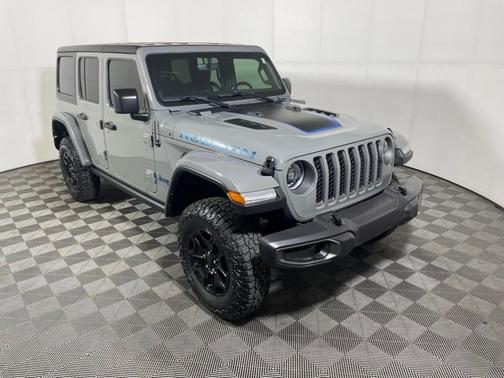 Sting Gray Clearcoat 2023 Jeep Wrangler 4xe Rubicon
