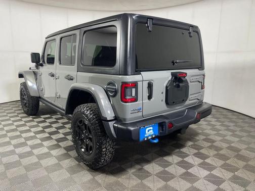 Sting Gray Clearcoat 2023 Jeep Wrangler 4xe Rubicon