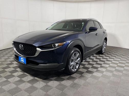 Deep Crystal Blue Mica 2025 Mazda CX-30 2.5 S Preferred Package