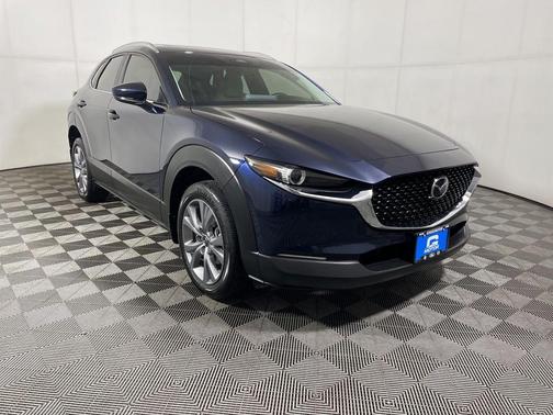 Deep Crystal Blue Mica 2025 Mazda CX-30 2.5 S Preferred Package