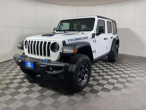 Bright White Clearcoat 2023 Jeep Wrangler 4xe Rubicon