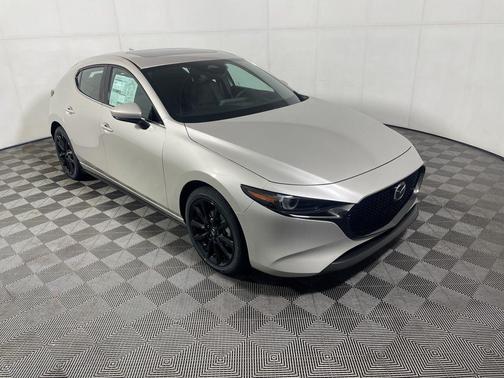Platinum Quartz Metallic 2026 Mazda Mazda3 FWD w/Premium Package