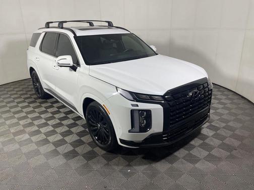 Hyper White 2025 Hyundai PALISADE Calligraphy Night Edition