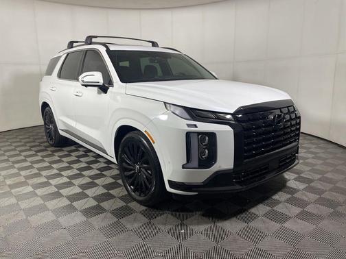 Hyper White 2025 Hyundai PALISADE Calligraphy Night Edition