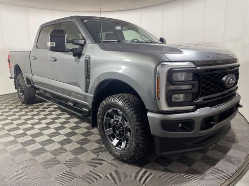 Gray 2024 Ford F-350 Lariat Super Duty
