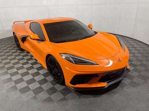 Orange 2023 Chevrolet Corvette Stingray w/2LT